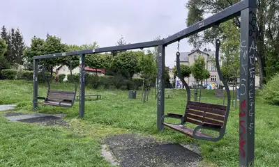 Ogród kieszonkowy przy ul. Reymonta i ul. Króla Augusta, fot. RESinet.pl, Rzeszów
